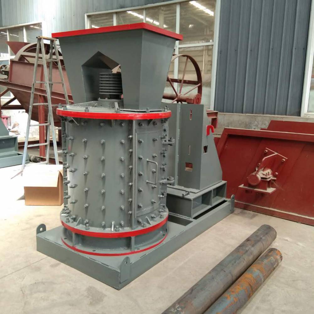 辊式立轴破碎机环保达标细碎立轴制砂机山石石料复合破碎机
