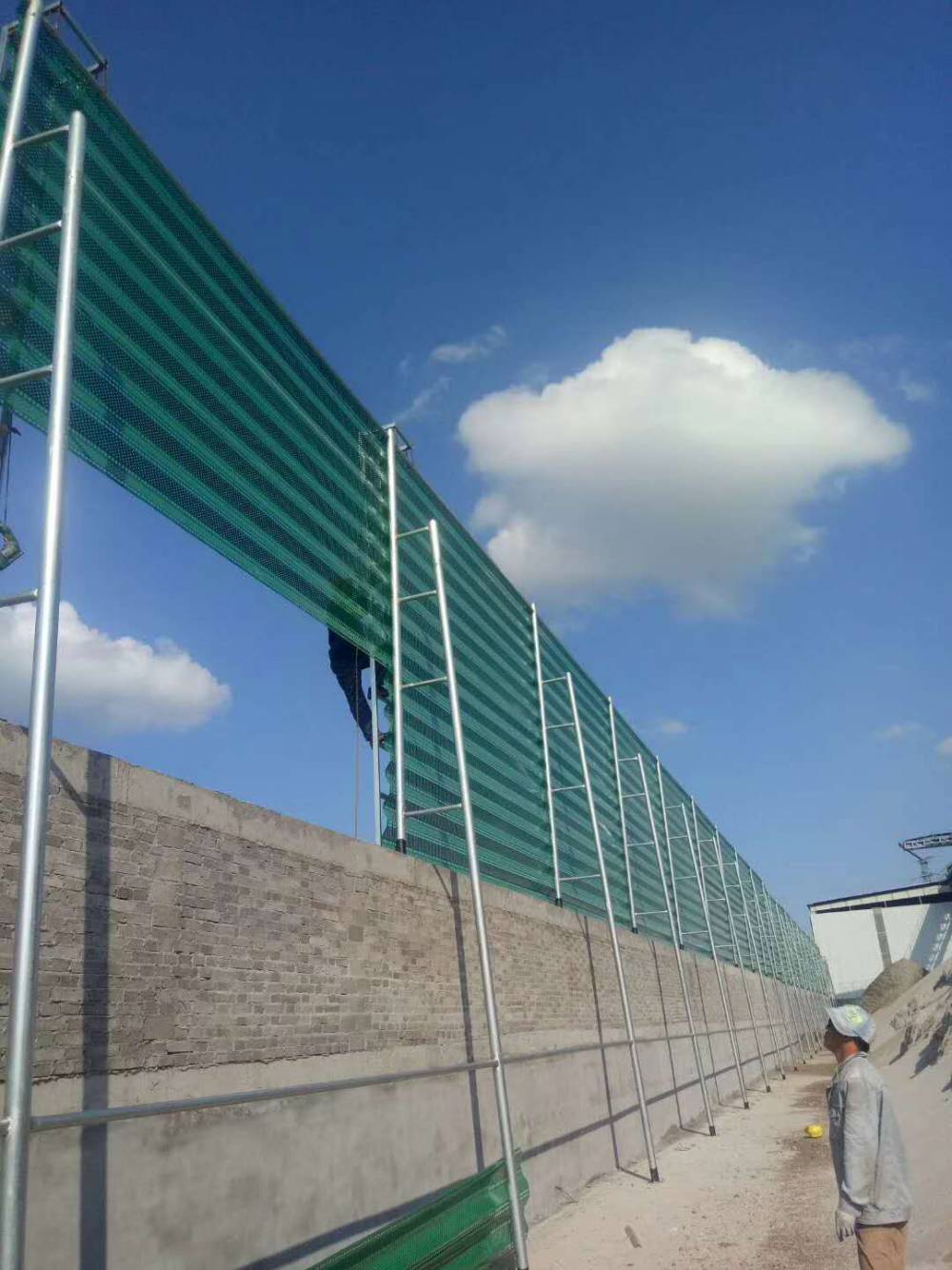 露天煤场防尘网安装防风抑尘网工厂直营