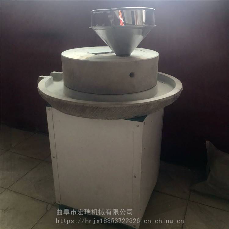 厦门热销多功能石磨机 白色砂岩石电动石磨 芝麻酱石磨