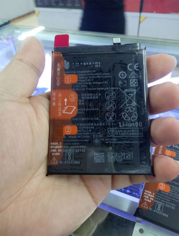 全新原装适用华为mate20prop30prohb486486ecw华为手机电池