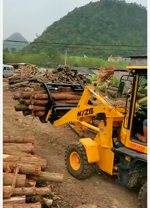 铲斗改爪子装车多齿铲车抓子搬运工具