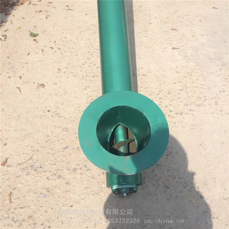 定制管道式干粉砂蛟龙包头管式螺旋输送机推荐