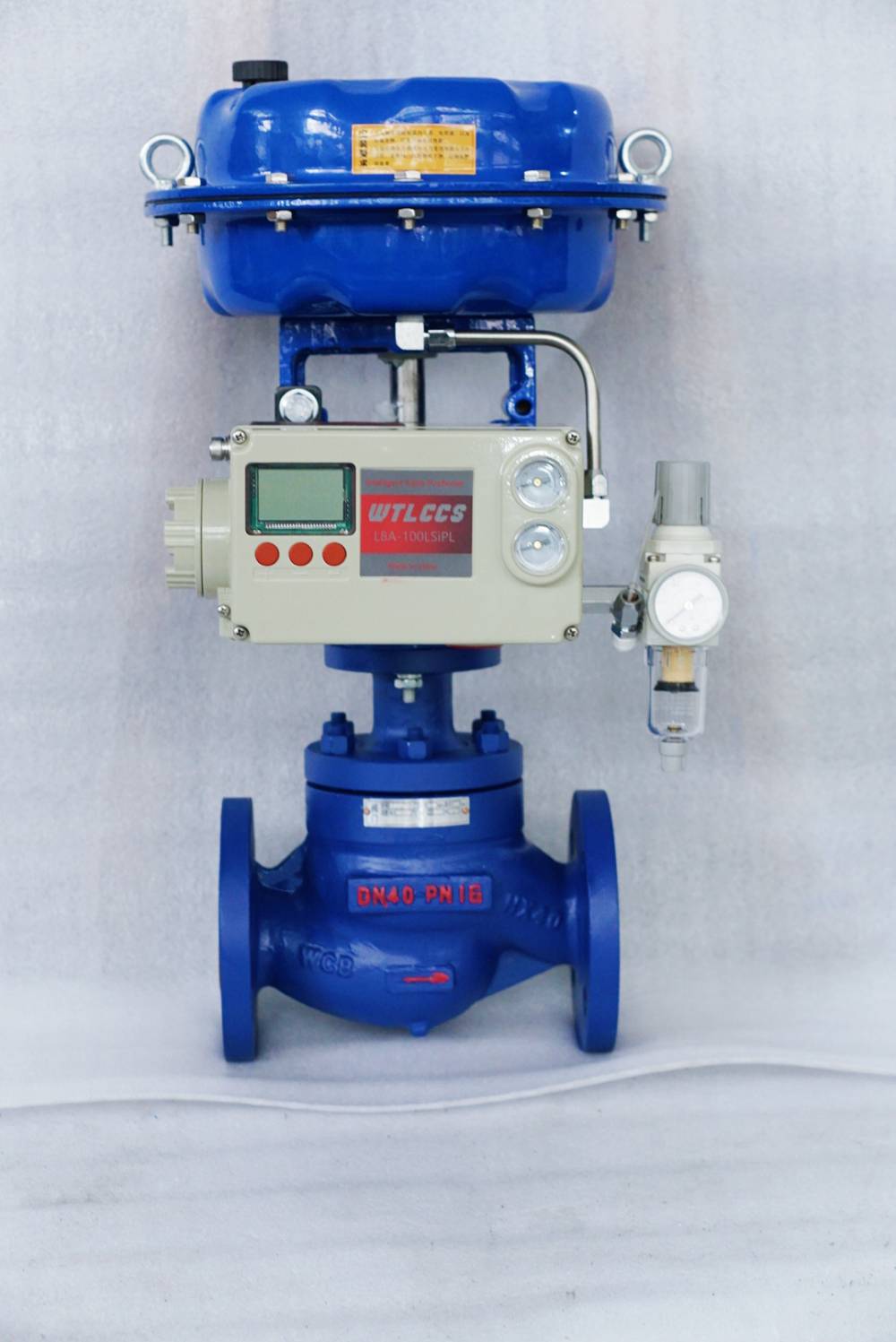 气动调节阀气动流量控制阀单座流量调节阀图片