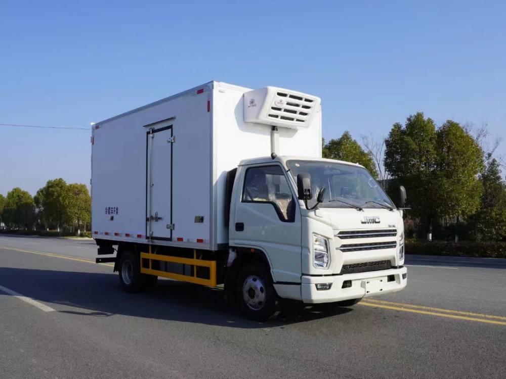 江铃顺达宽体冷藏车蔬菜水果海鲜医疗药品冷冻肉品运输冷冻车肉钩车