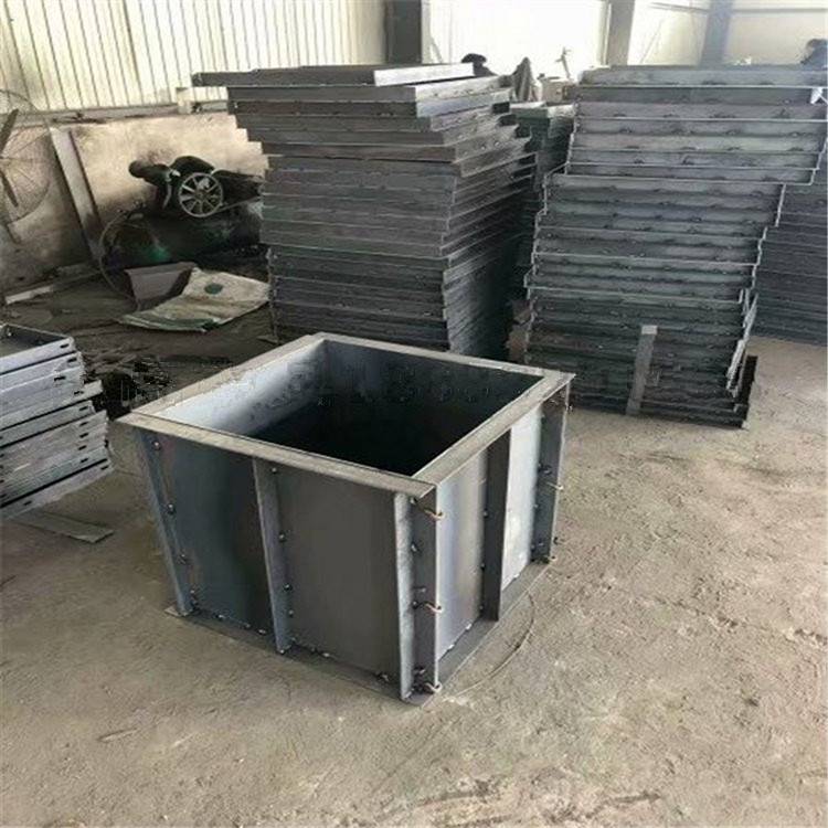 欣构水泥光伏墩基础模具圆形方形均可制作钢板加工寿命长