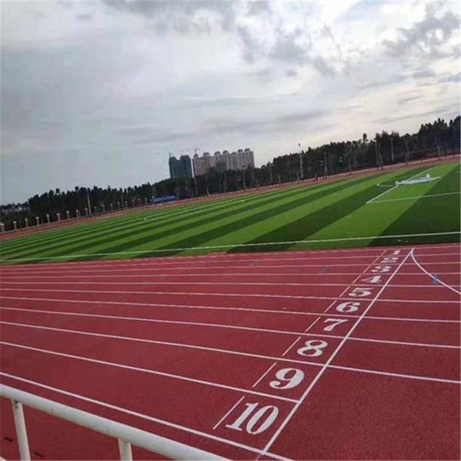 上海田径塑胶跑道防滑塑胶跑道塑胶跑道材料厂