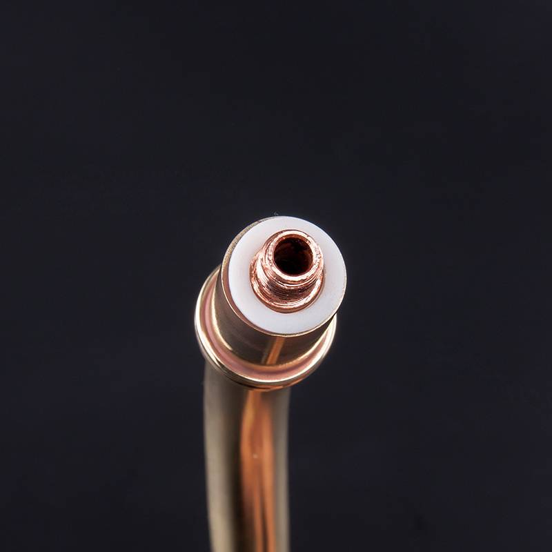 二氧化碳焊枪501d鹅颈管水冷焊枪枪头前弯头焊机水冷焊枪配件