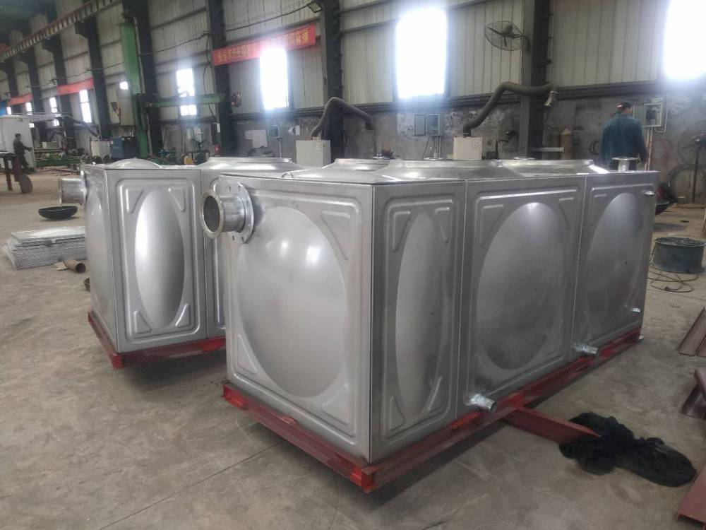 石家庄食品级不锈钢水箱生活水箱箱定制图片