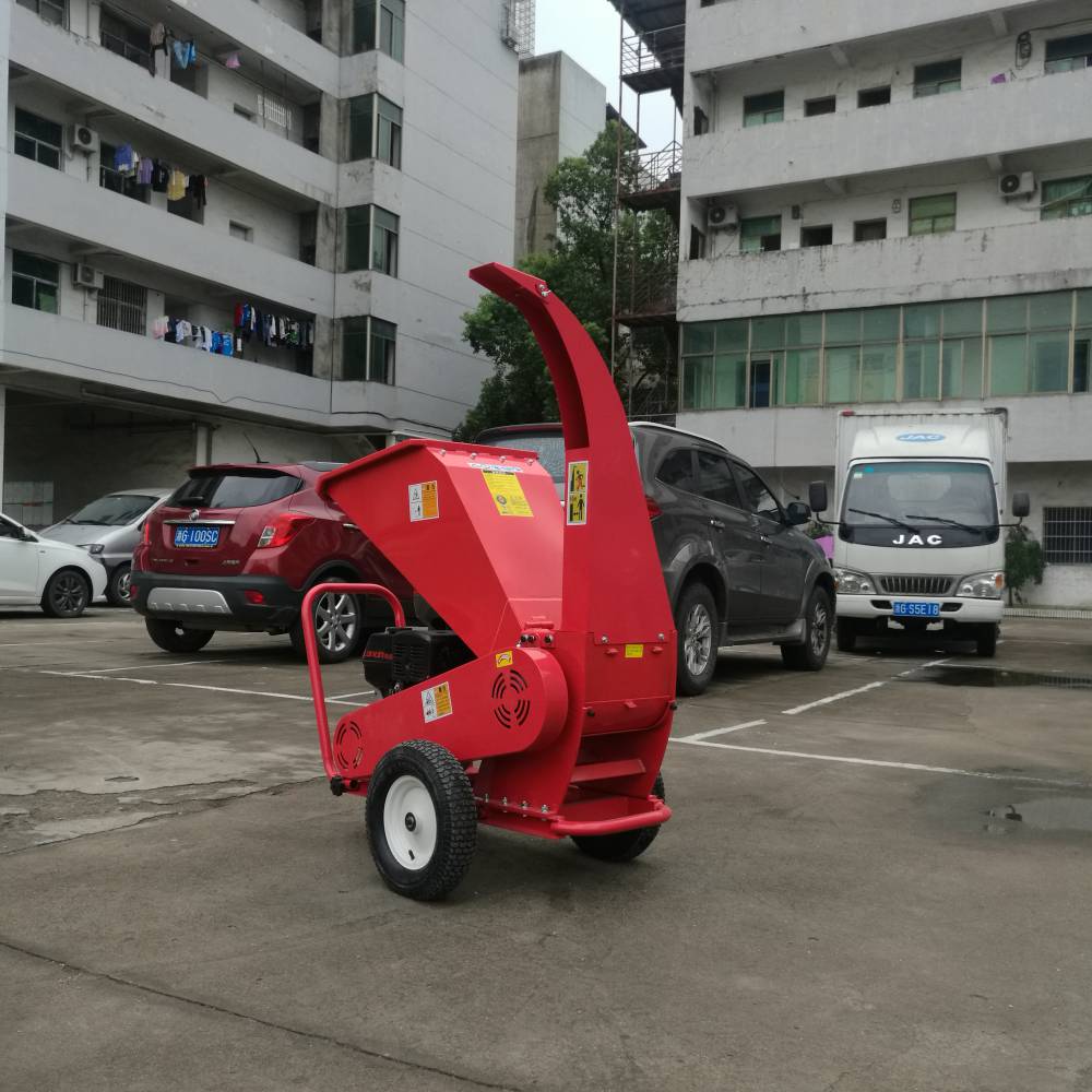 小型树枝粉碎机园林柳树树木粉碎机碎木机树木打碎机枝条打碎机