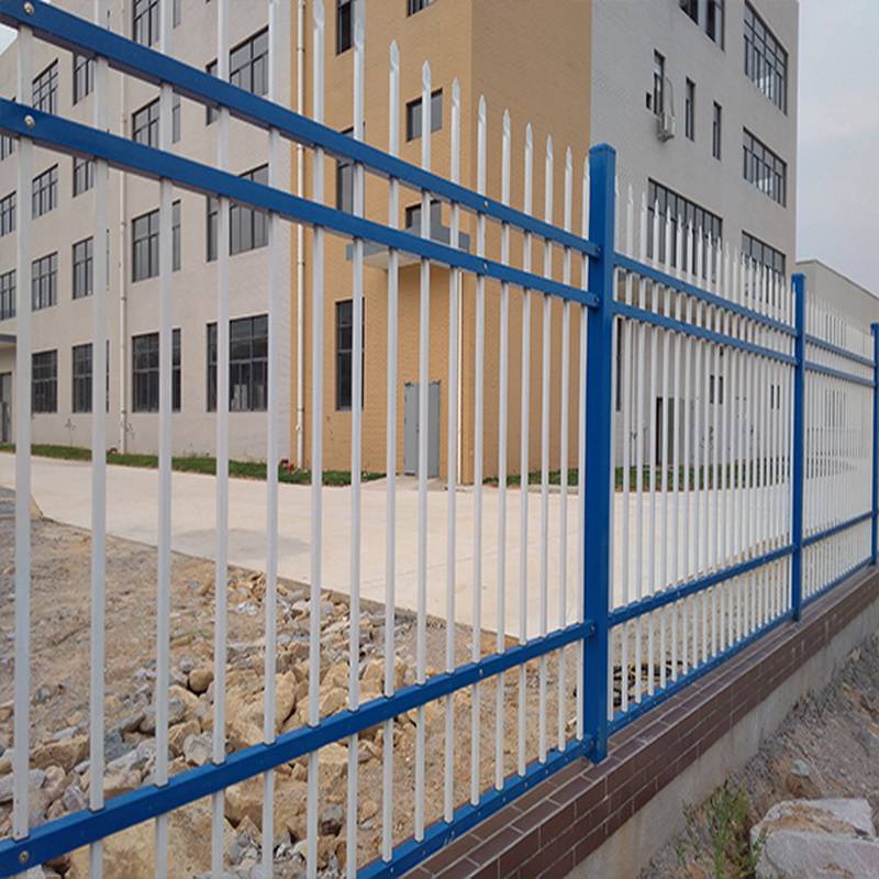 锌钢护栏道路铁艺护栏立柱漳州东山隔离锌钢栅栏