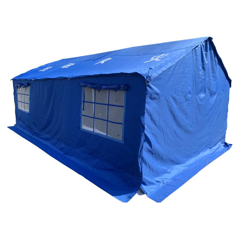 程欢防洪救灾用加厚保暖帐篷工地施工帐篷防风防寒棉帐篷