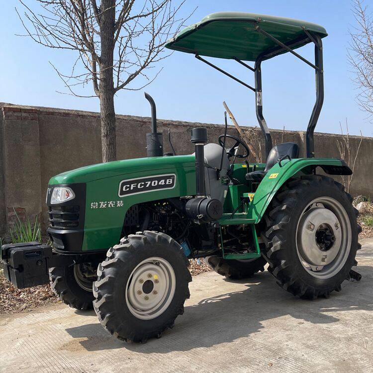 萨丁重工904四轮旋耕犁地机多缸四驱拖拉机水旱两用耕田机