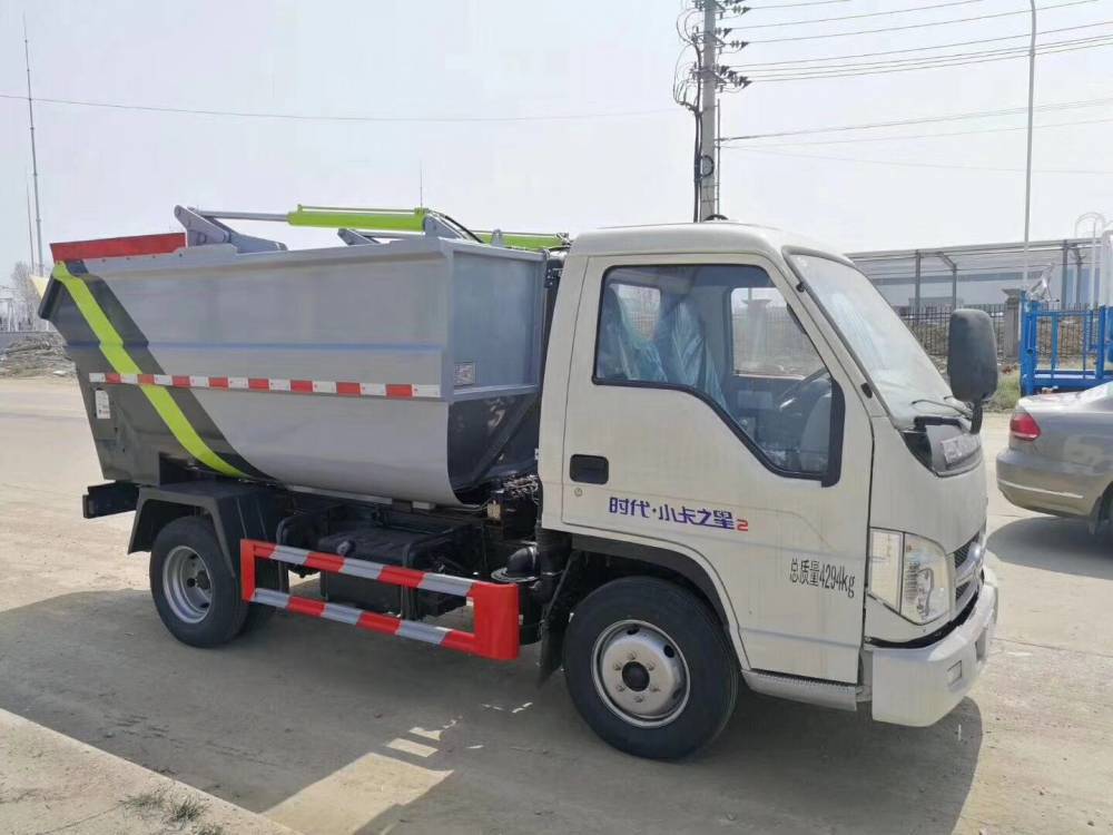 东风凯普特无泄漏挂桶垃圾车无泄漏挂桶垃圾车多少钱