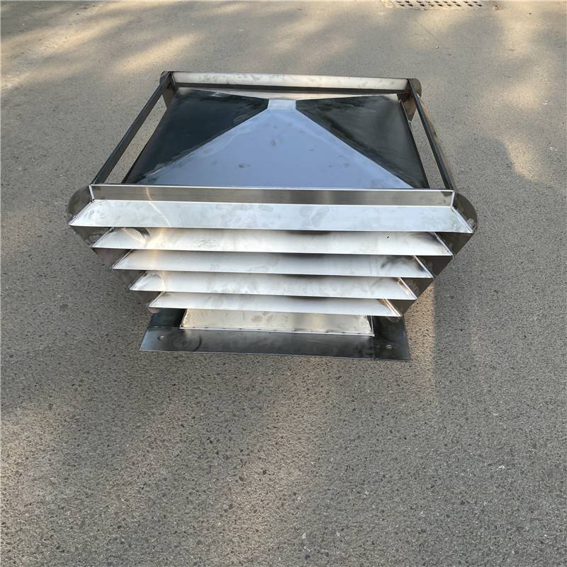 武汉b系列拔气风帽排气道防回风金属烟囱帽厂家发货