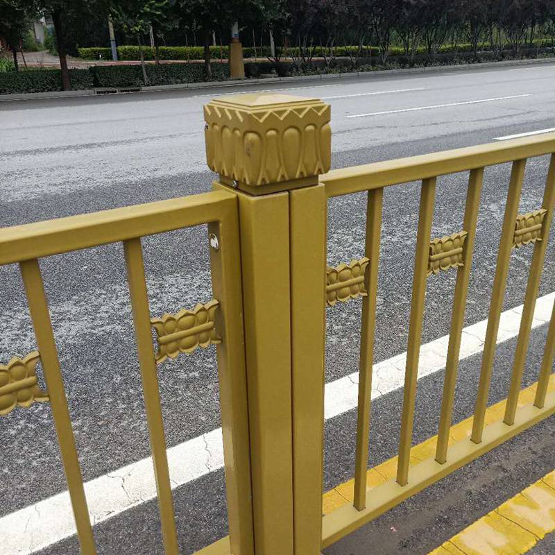 定制个性创意市政文化护栏 黄金道路交通护栏 市政护栏 道路护栏