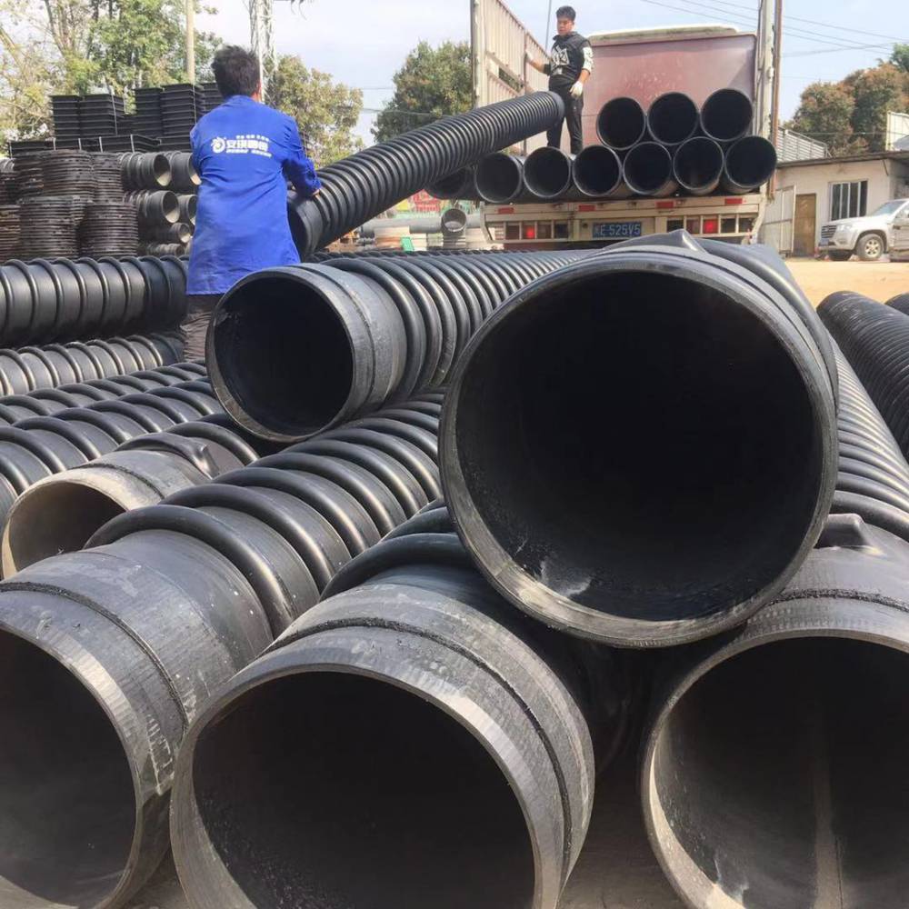 福建供应克拉管hdpe缠绕增强管dn400排污管