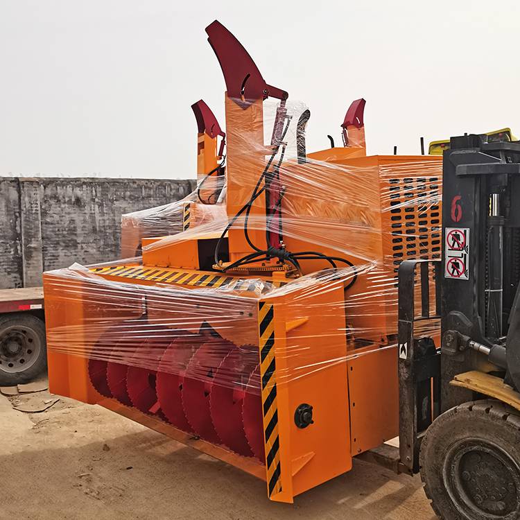 抛雪机铭江机械马路车载式改装自带动力25米方便实用