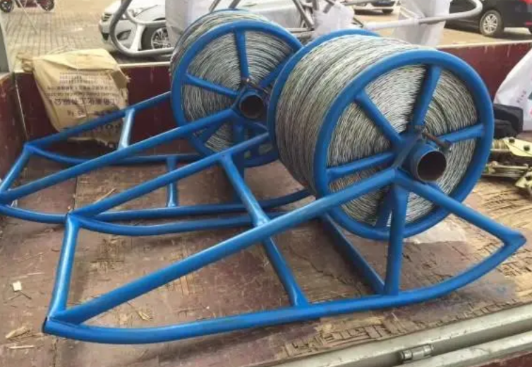 钢丝绳收放线架钢丝绳盘架支架放线架钢丝绳放线架钢丝绳支架