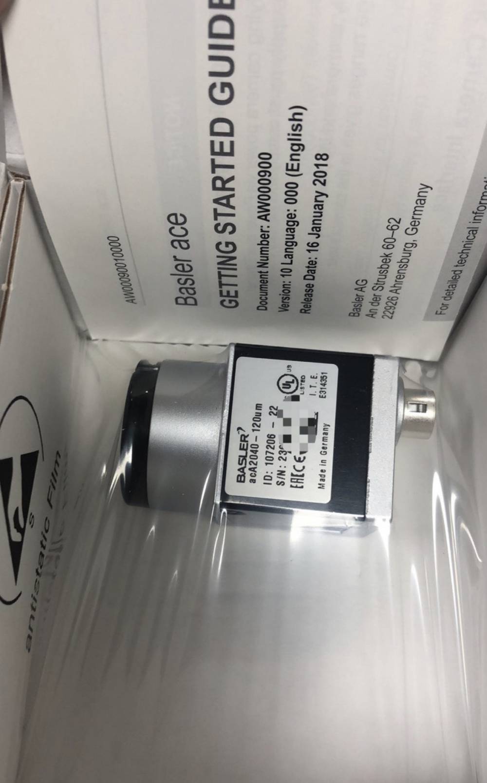 Basler巴斯勒工业相机spL8192-70km 出售全系列产品