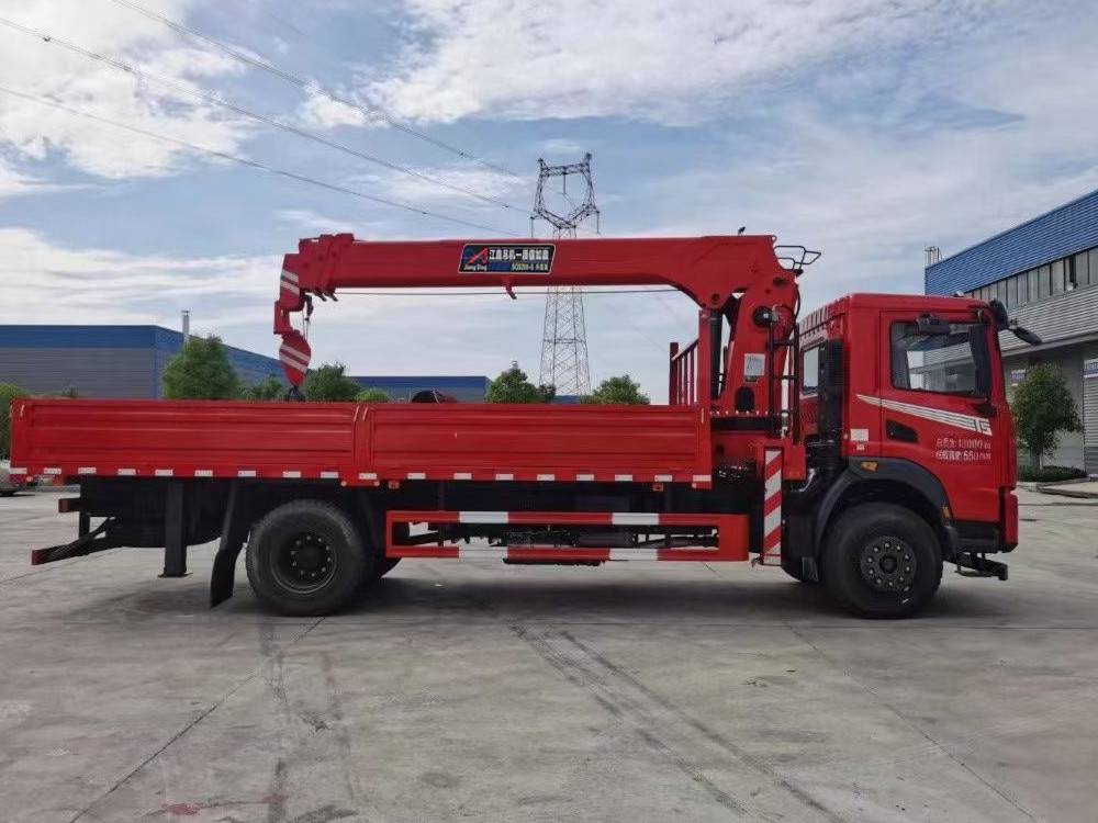 东风华神t5国六单桥随车吊带5米到6米货箱价格