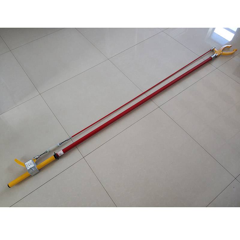 手握导线夹钳自锁式绝缘夹钳长柄防护夹钳多功能自锁式绝缘钳