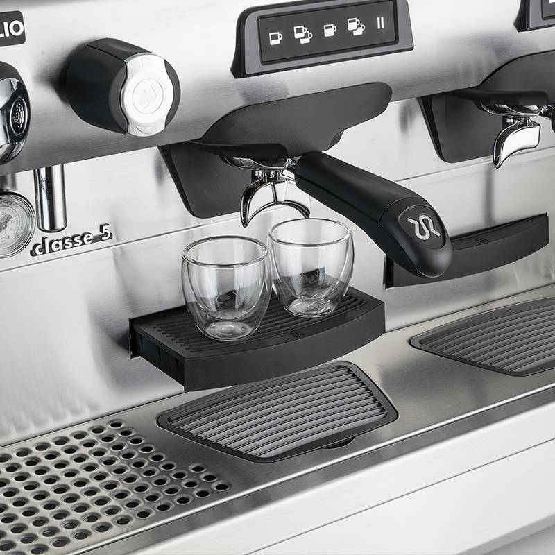 rancilio兰奇里奥classe5意大利双单头电控高杯意式半自动咖啡机