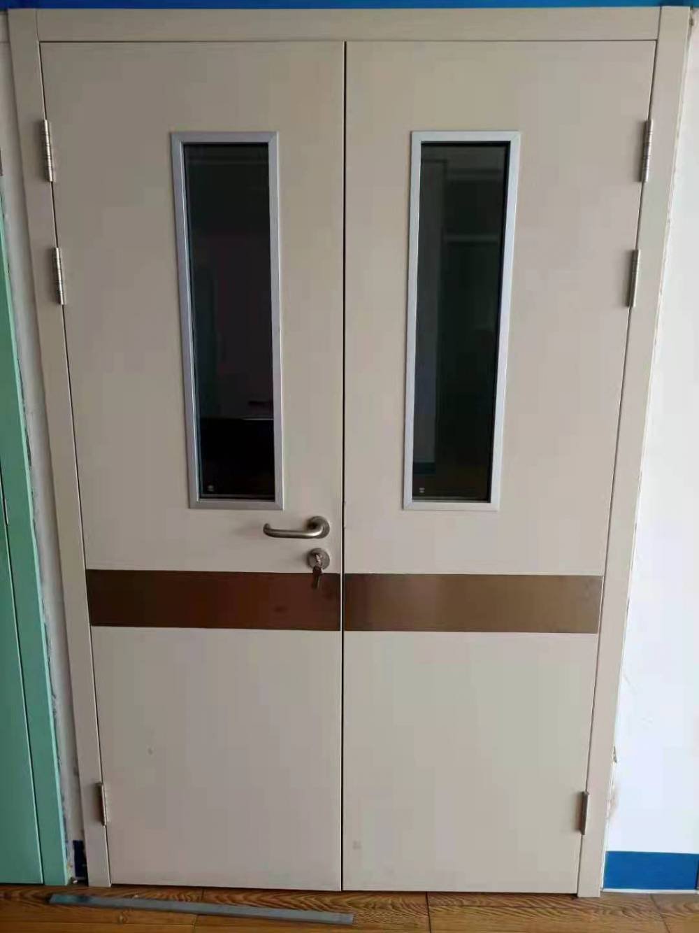 建材悦翔病房门医院病房钢质门洁净医用门全部做
