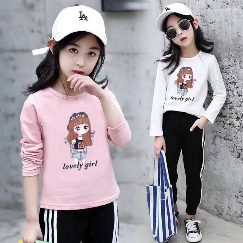 广东汕头服装城童装卫衣女春新款广州童装批发网站便宜潮童长袖衫