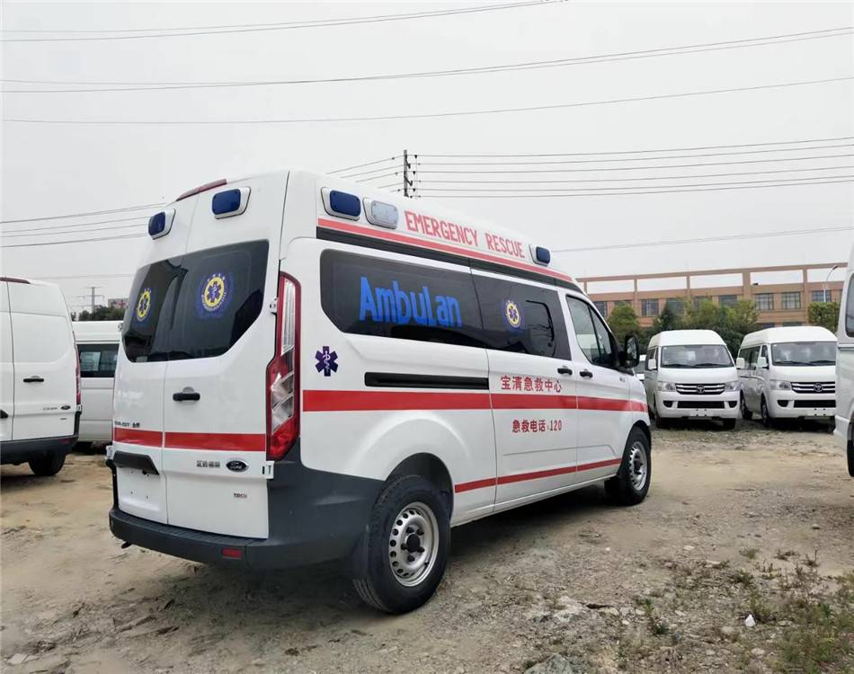 辽宁朝阳面包式福田转运救护车捐赠标准