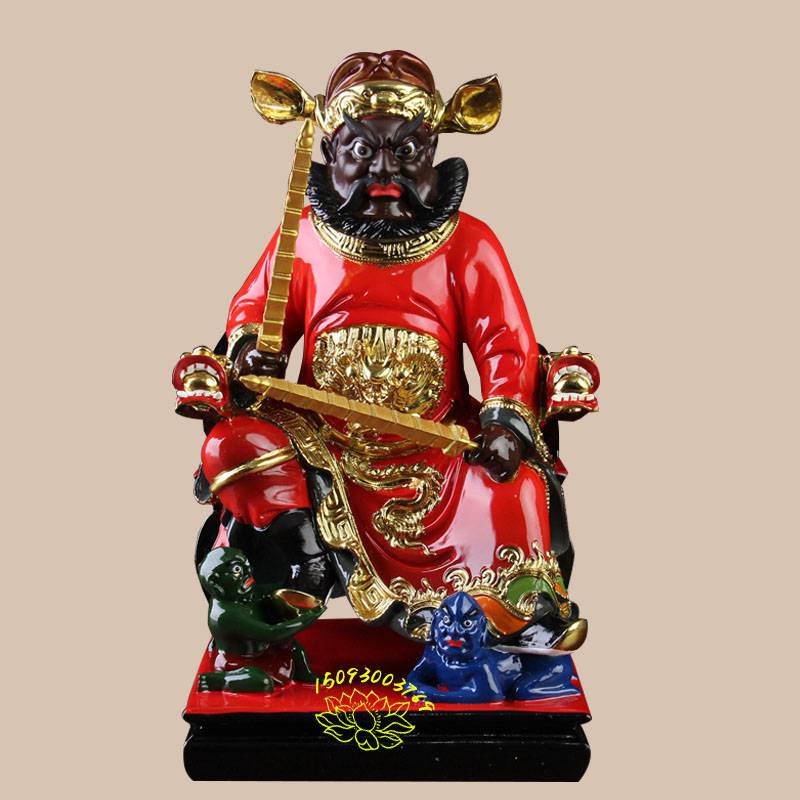 钟进士钟馗神像镇宅辟邪道教神像天师钟馗摆件河南众缘供应