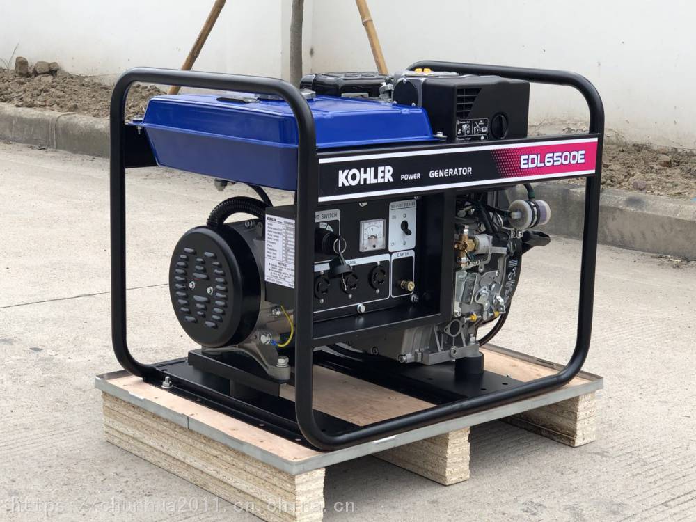 科勒7kw柴油发电机便携式稀土永磁发电机进口车载式发电机