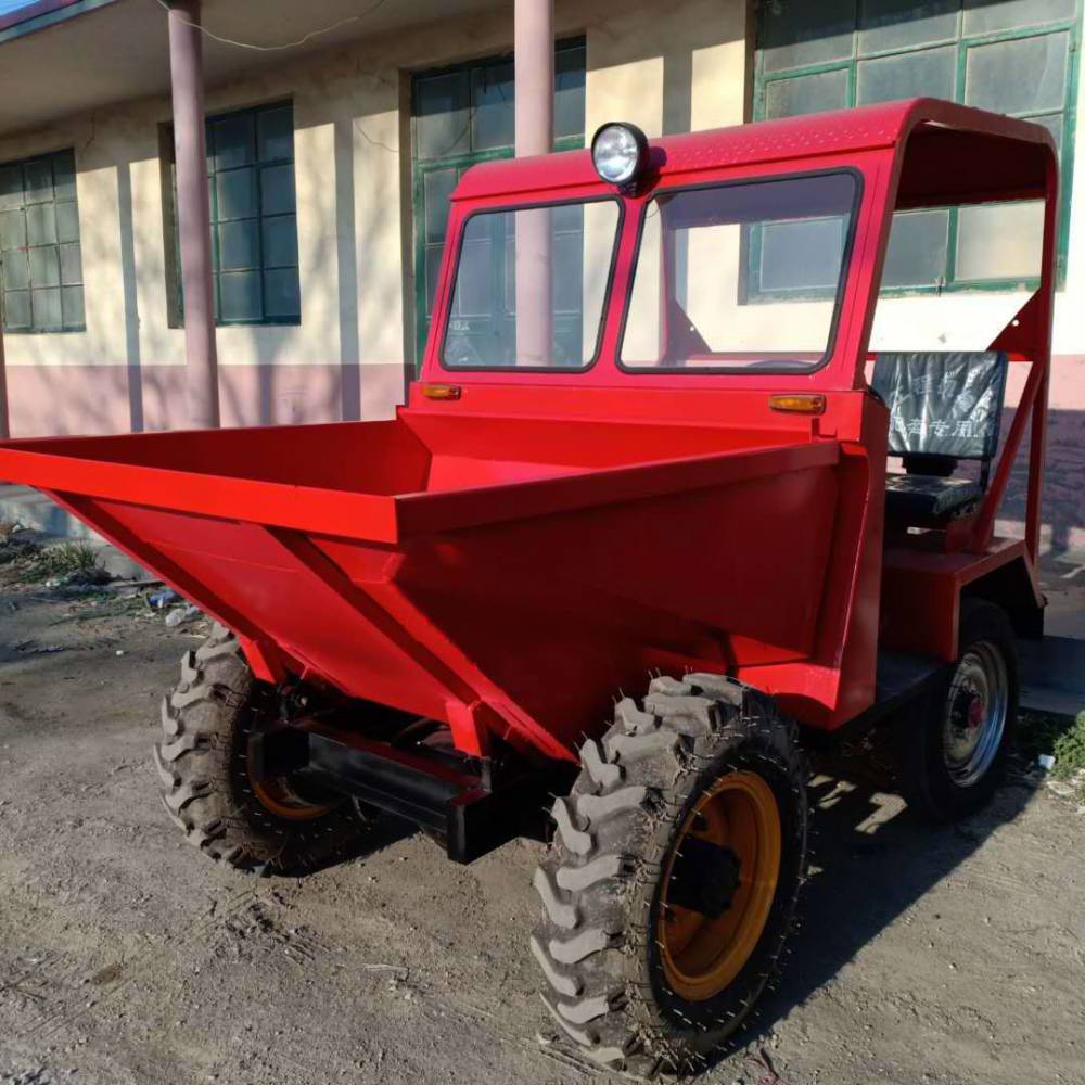 沙石运输四轮蹦蹦车前卸式载重适中四轮蹦蹦车fc10城市步行街用四轮