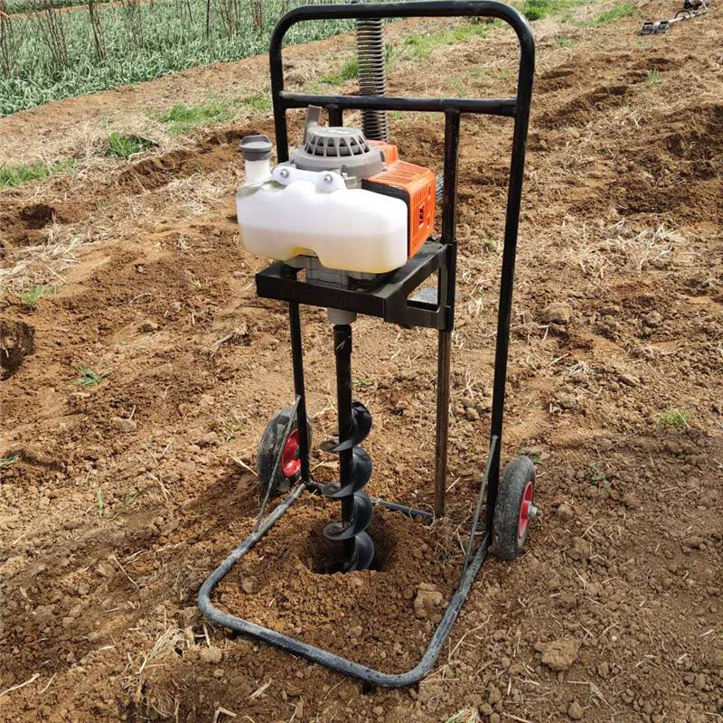 金佳苗圃施肥打洞机小型种树打窝机挖树坑机