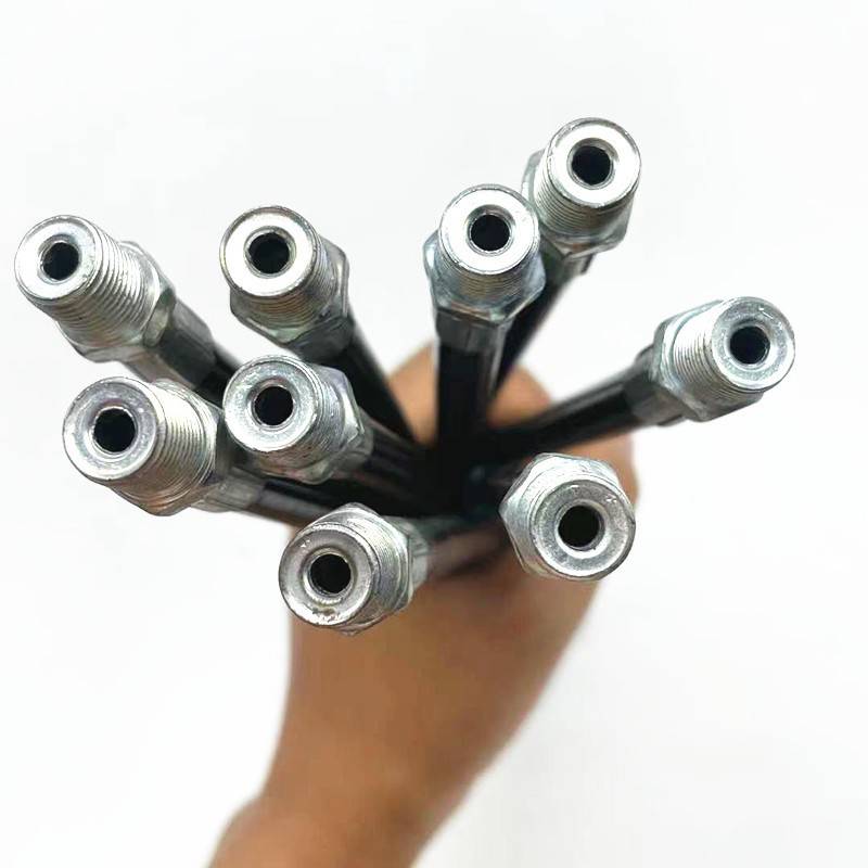 加长耐高压黄油枪软管手动配件加油管黄油嘴平嘴尖嘴通用软管