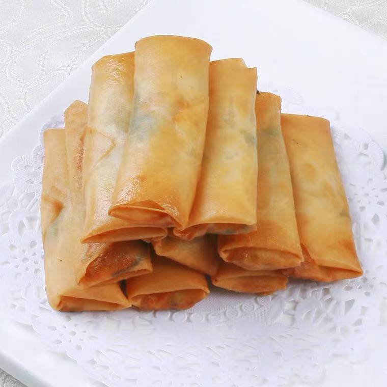云鹤黄金春卷冷冻夹心面食速冻油炸小吃中式早餐