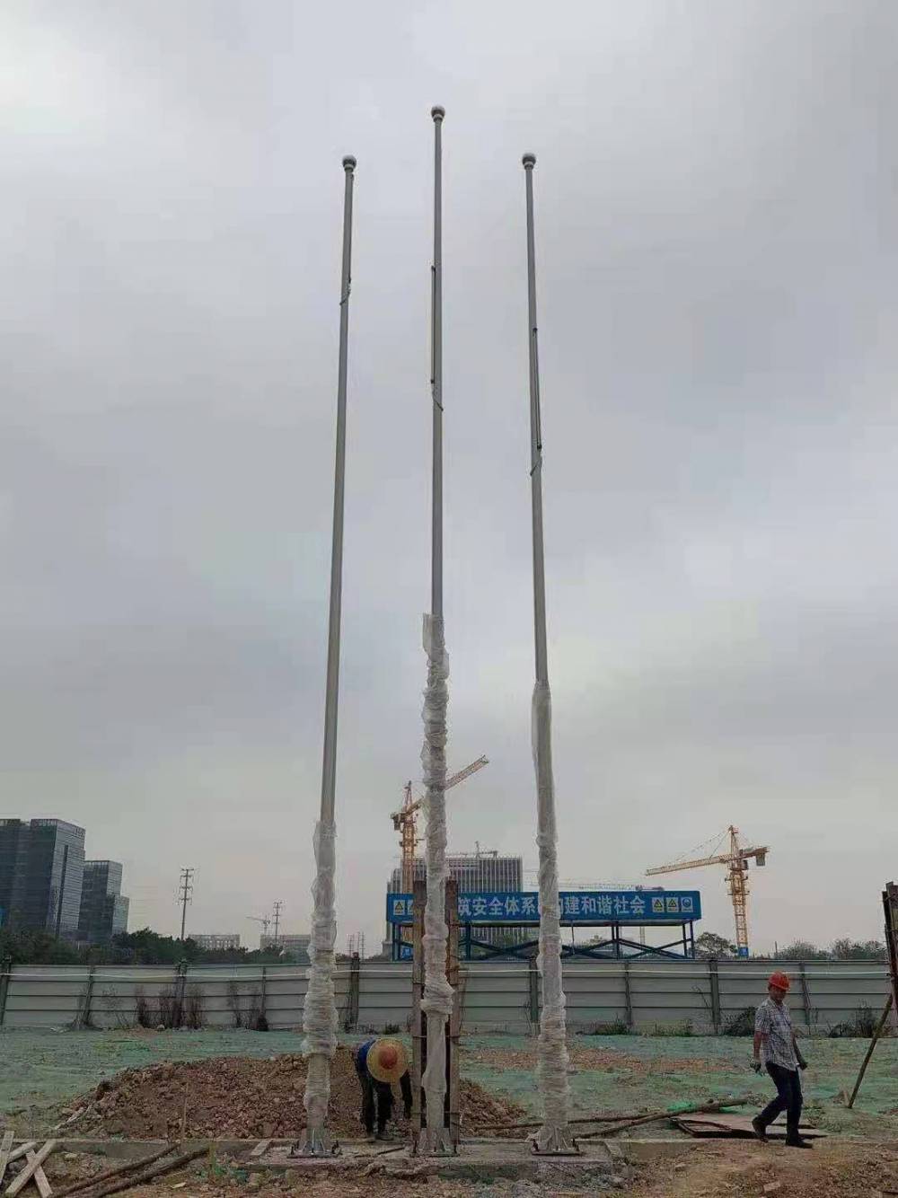高级不锈钢电动旗杆专业定制