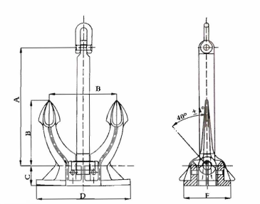12300kg斯贝克锚带nklrdnv证书启琛船舶w