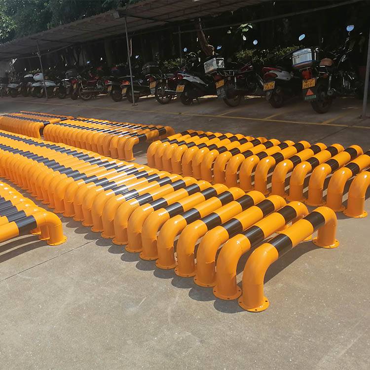 汽车倒车入库防撞护栏2030公分高固定式挡车杆