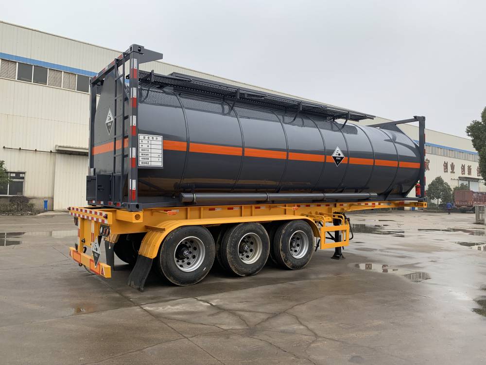 化工液体罐式集装箱氢氧化钠罐式集装箱t4罐式集装箱玉柴东特制造