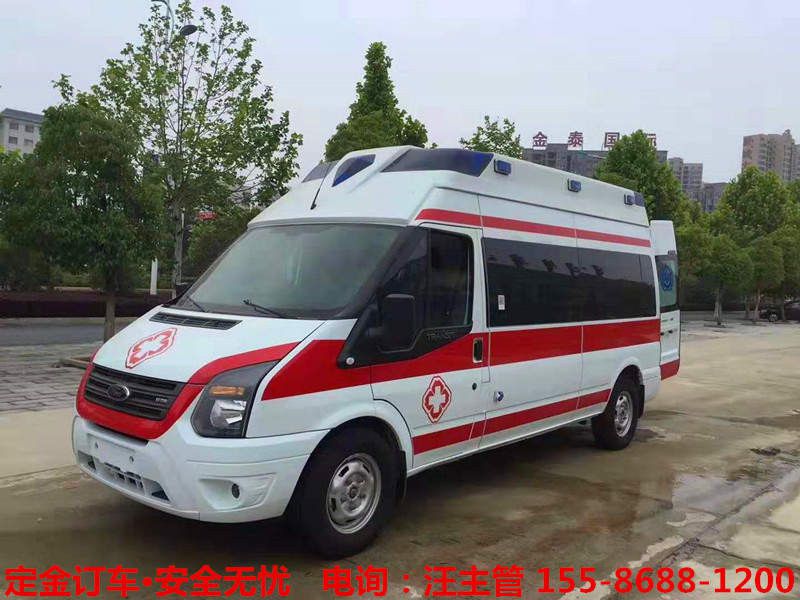 福特V348急救监护型救护车生产厂家