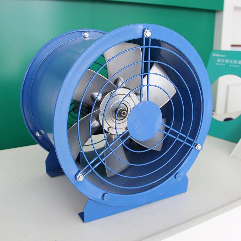 消防排烟风机工程风管防爆风机轴流式风机图片