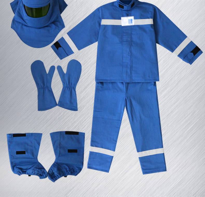 电工分体式防护服高压阻燃服防电弧服套装高压电防护服电力工作服