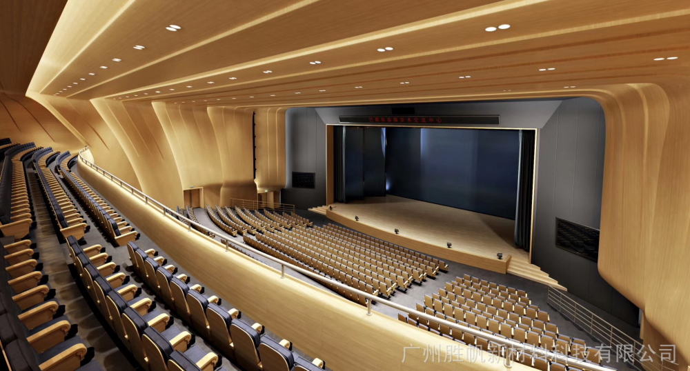 厂家供应grg异形设计演播厅剧院舞台艺术造型高强石膏吊顶天花板