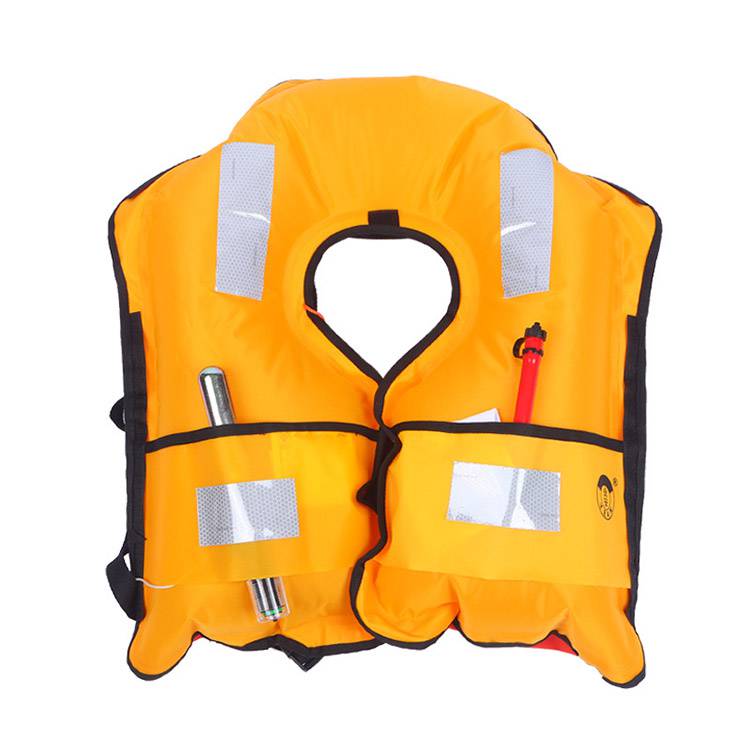 充气式救生衣全自动便携单气囊充气救生衣水上大浮力充气救生衣合盾