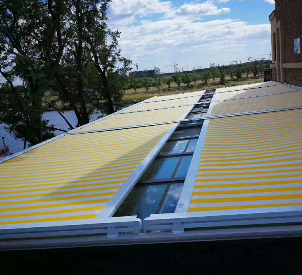 阳光房遮阳棚 电动遮阳棚厂家 电动可伸缩遮阳棚进口面料 的价格