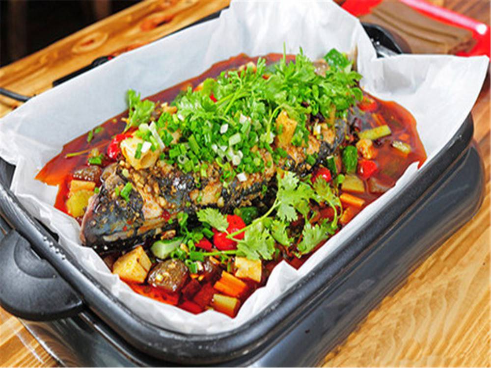 纸包鱼酱料加盟夜市烧烤店图片