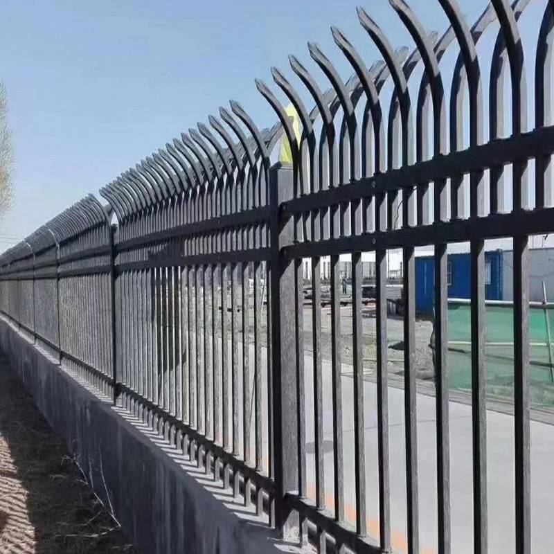 围墙栏杆施工欧式花园围栏宁德蕉城草地锌钢护栏