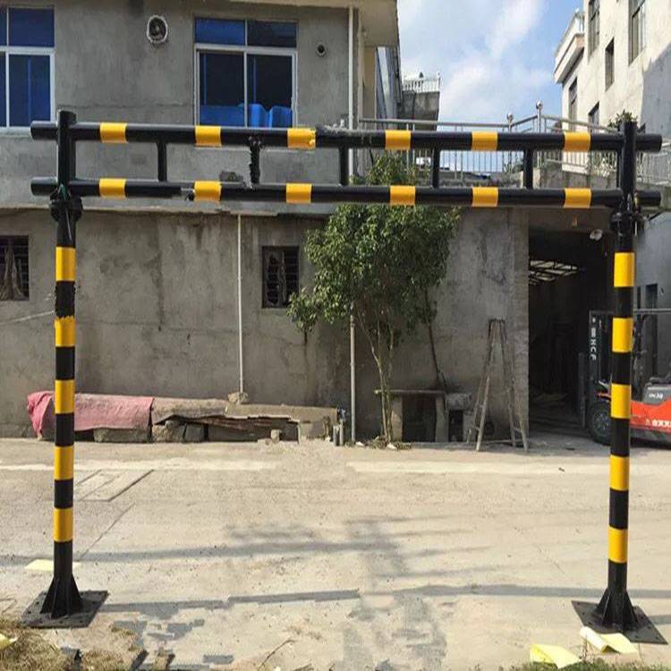 深圳远程遥控升降限高架高速公路监控龙门架铁路固定限高杆