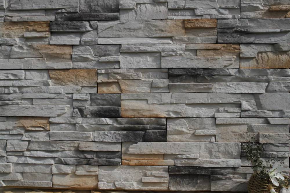 创盛石材人造文化石别墅外墙砖山岩石欧式仿古蘑菇石厂家