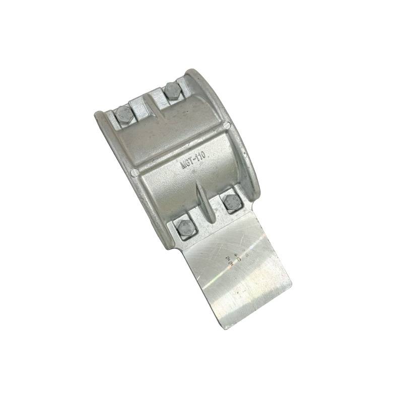 管母t型线夹mgt100变电站高压管母t型接过渡线夹